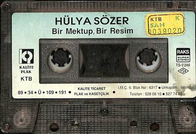 Hülya Sözer - Bir Mektup Bir Resim Kaset KST14880 - 1