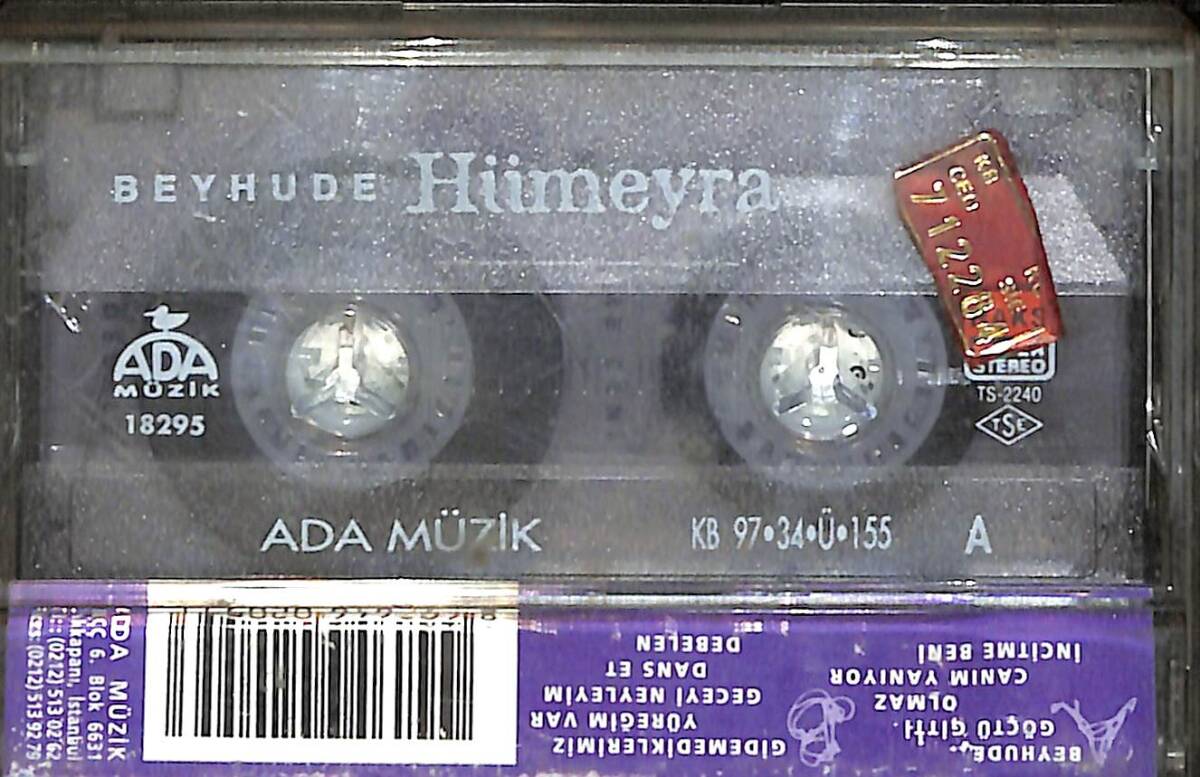 Hümeyra - Beyhude Kaset (Kırmızı Bandrol - İkinci El) KST27374 - 2