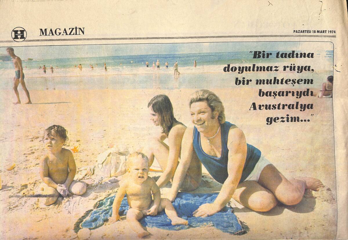 Hürriyet Gazetesi Pazartesi Eki 18 Mart 1974 - Zeki Müren: Cennetten Geliyorum - Ambarlı Santralı Yorun Düştü GZ156546 - 2