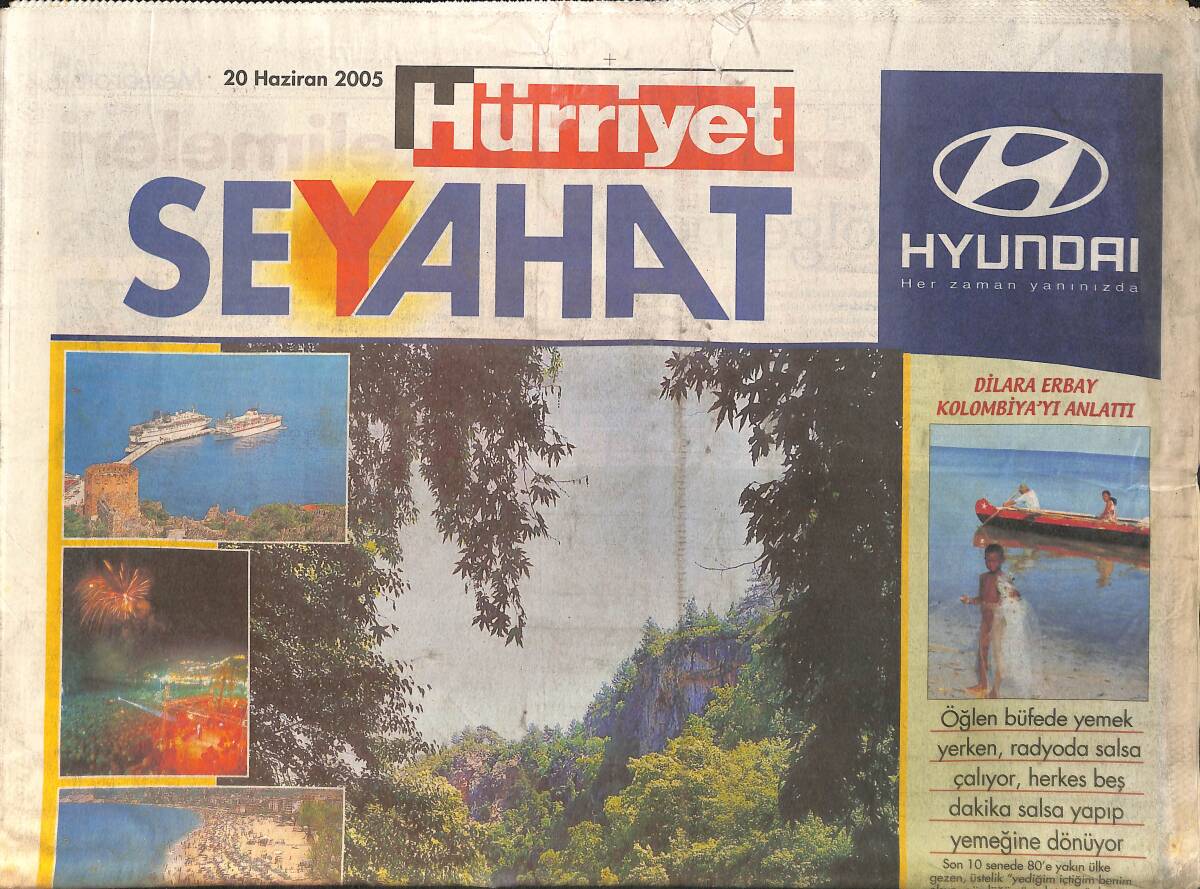 Hürriyet Gazetesi Seyahat Eki 20 Haziran 2005 GZ154463 - 1