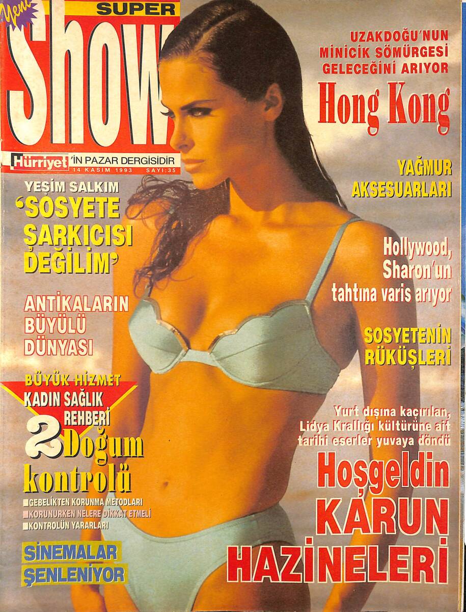 Hürriyet Gazetesi Show Dergisi 14 Kasım 1993 Sayı 35 - Jane Fonda'nın İntikamı Acı Olacak - Hollywood Sarışın Avında NDR89905_Kopya(1) - 1