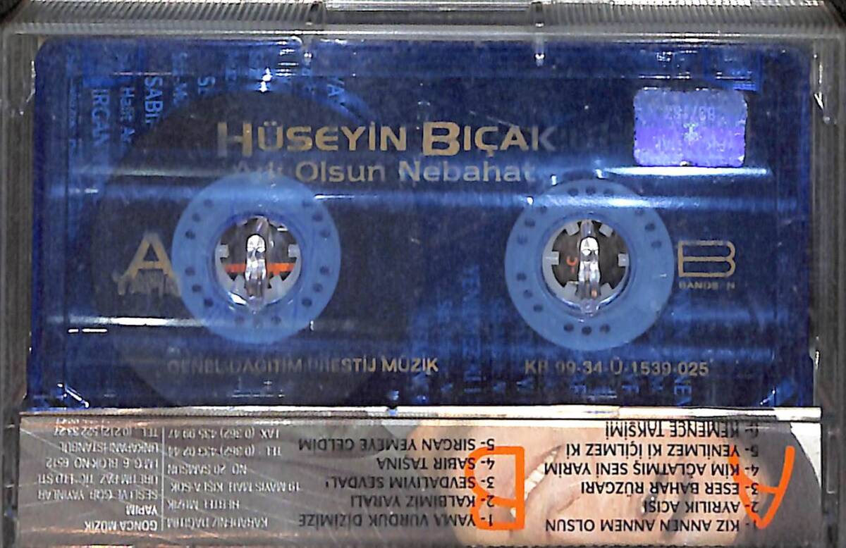 Hüseyin Bıçak - Ayrılık Acısı Kaset (İkinci El) KST26541 - 2