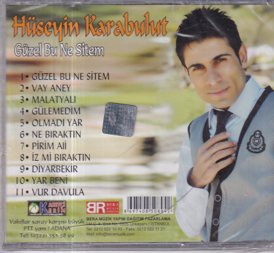 Hüseyin Karabulut - Güzel Bu Ne Sitem (Sıfır Ürün) CD Müzik CD1425 - 2