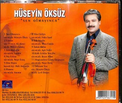 Hüseyin Öksüz - Sen Olmayınca CD Müzik (İkinci El ) CD2984 - 8