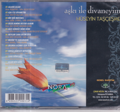 Hüseyin Taşçeşme - Aşkı İle Divaneyim (Sıfır Ürün) CD Müzik CD1351 - 2