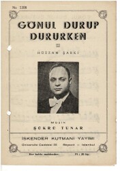 Hüzzam Şarkı - Gönül Durup Dururken Nota Kitapçığı EFM1972 - 4