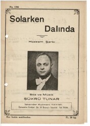 Hüzzam Şarkı - Solarken Dalında Nota Kitapçığı EFM1970 - 4