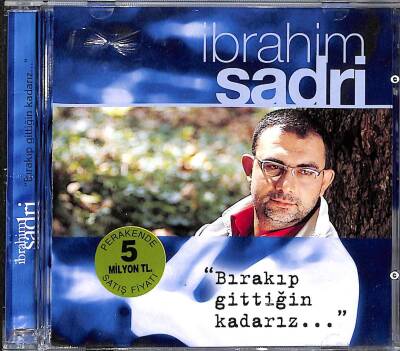 İbrahim Sadri - Bırakıp Gittiğin Kadarız - CD Müzik (108) CD3177 - 3