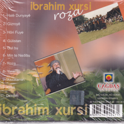 İbrahim Xursi -Roza (Sıfır Ürün) CD Müzik CD1371 - 2