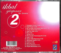 İkbal Gürpınar 2 - Şiir Dinletisi - CD Müzik (108) CD3172 - 2