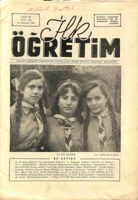 İlk Öğretim Dergisi Sayı430 15 Aralık 1957 - M.Baha Arıkan, Cavit Binbaşıoğlu NDR77657 - 1