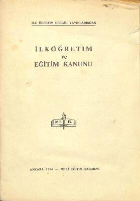 İlköğretim Ve Eğitim Kanunu NDR75848 - 1