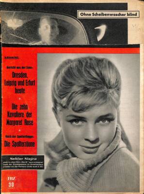 Illustrierte Berliner 5 Dezember 1959 - Sabine Sinjen, Margaret NDR85140 - 1