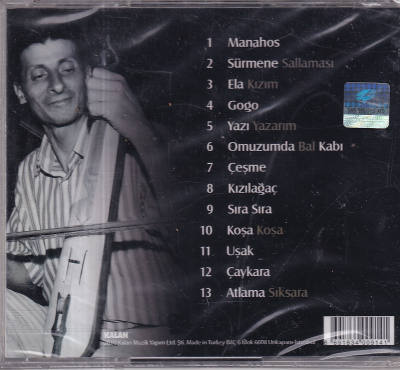 İlyas Parlak - Manahos (Sıfır Ürün) CD Müzik CD1480 - 2