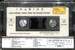 Imagine - John Lennon,Music From The Motion Picture Kaset (İkinci El) KST27622 - 2