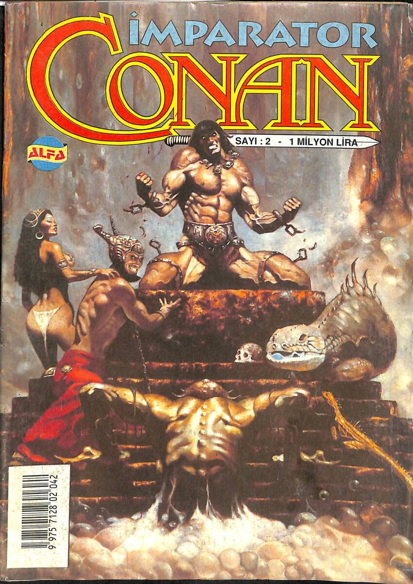 İmparator CONAN Çizgi Roman Sayı:2 17 Ağustos 2001 NDR88304 - 1