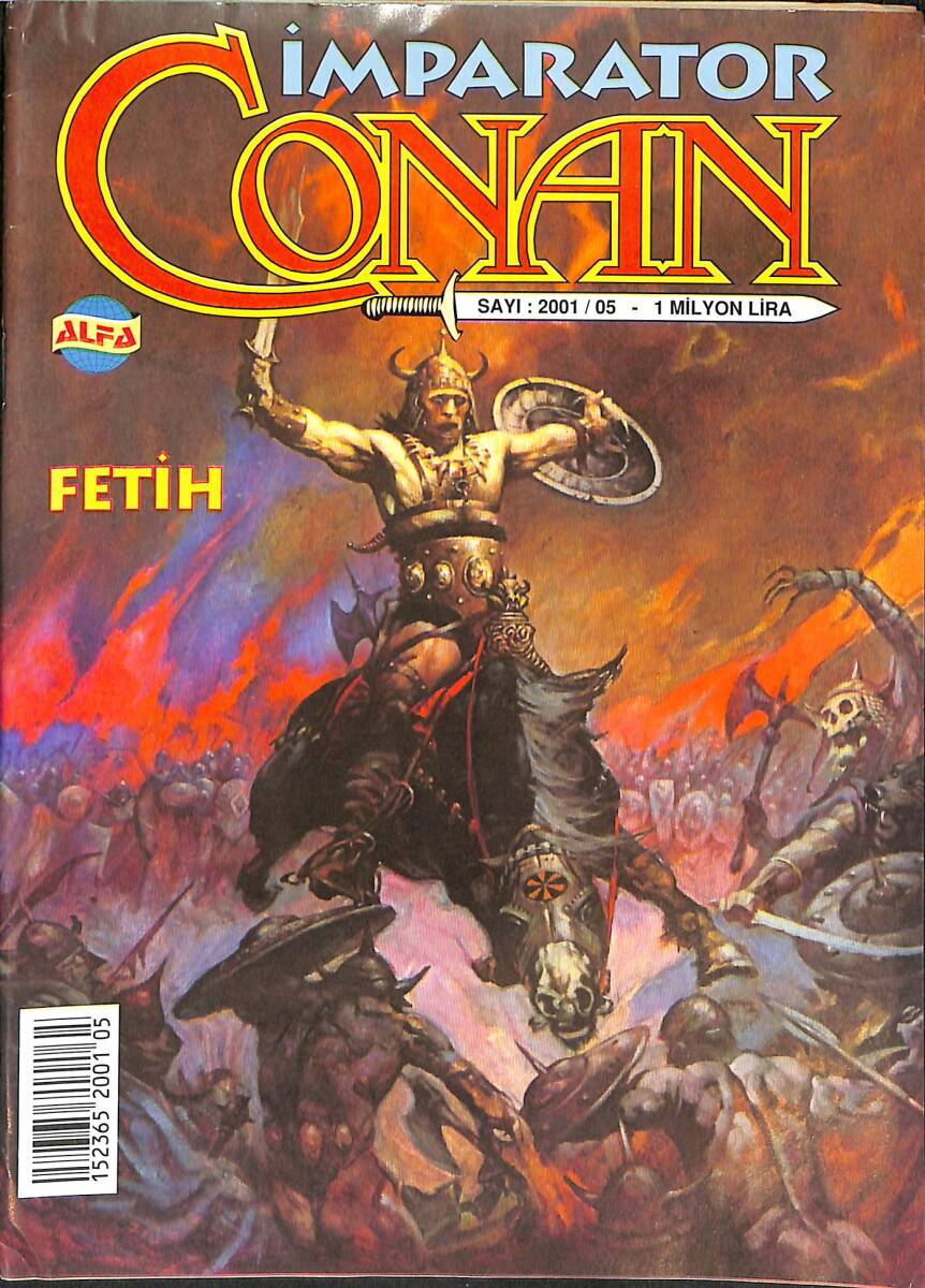 İmparator CONAN Çizgi Roman Sayı:5 - Fetih (21 Eylül 2001) NDR88321 - 1