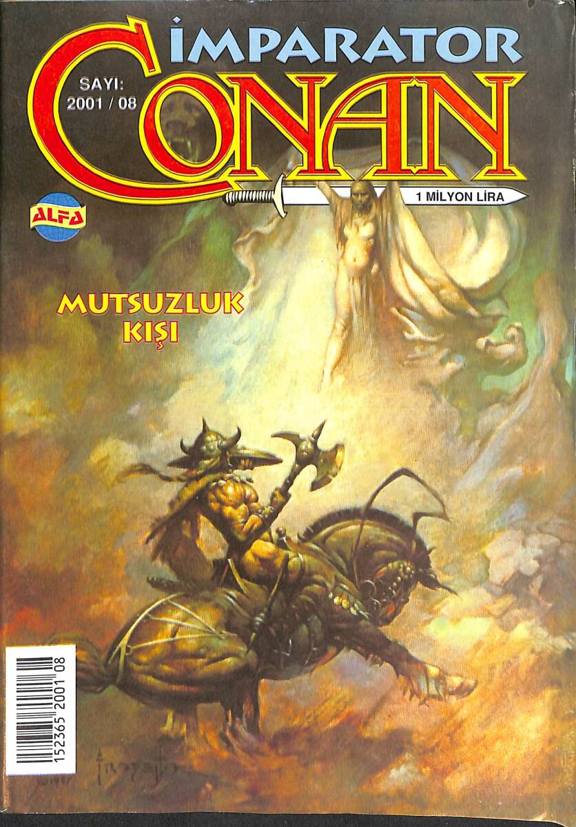 İmparator CONAN Çizgi Roman Sayı:8 - Mutsuzluk Kışı (19 Ekim 2001) NDR88324 - 1