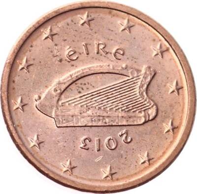 İrlanda 1 Euro Cent 2013 ÇÇT+ YMP8543 - 2