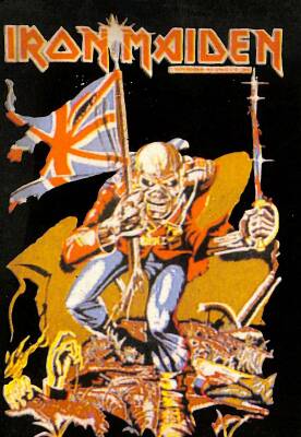 Iron Maiden Kartpostal KRT19600 - 1