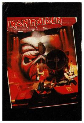 Iron Maiden Kartpostal KRT9871 - 1