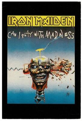 Iron Maiden Kartpostal KRT9887 - 1