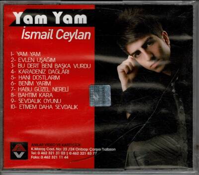 İsmail Ceylan - *Yam Yam* ( İkinci El ) CD Müzik CD784 - 8