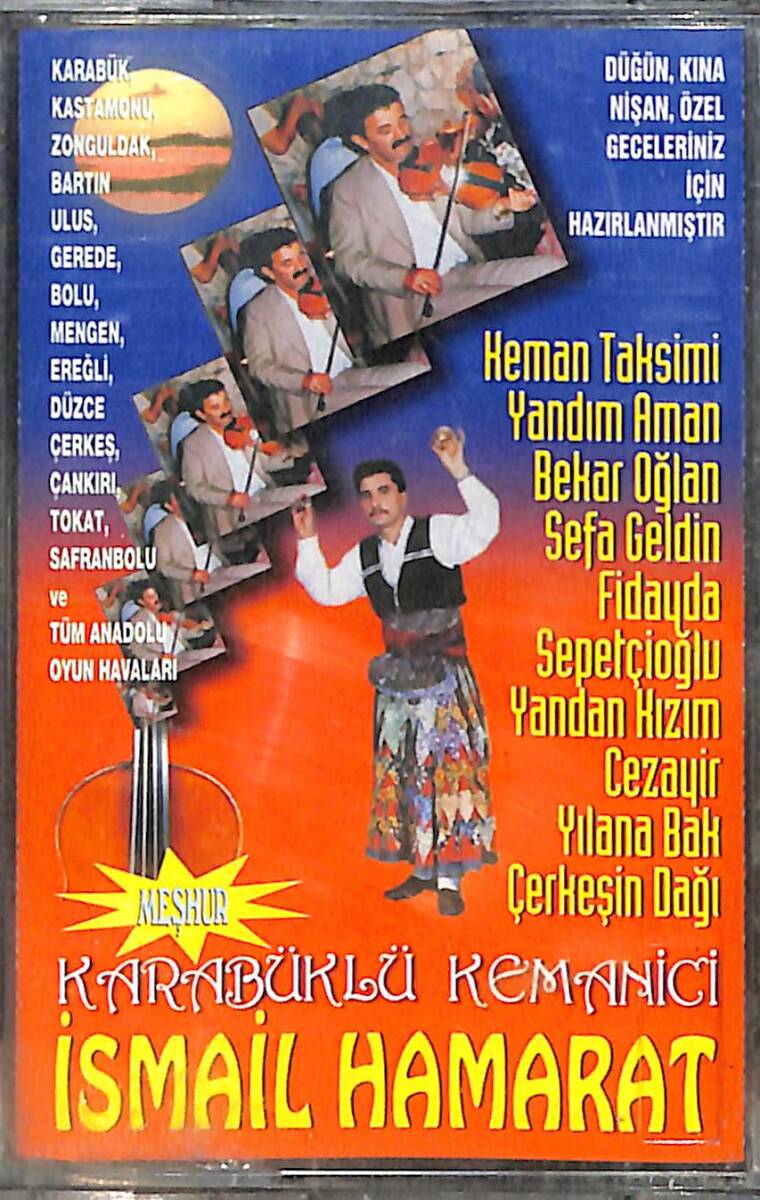 İsmail Hamarat - Karabüklü Kemanici Kaset (Sıfır) KST27545 - 1