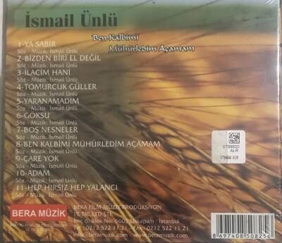 İsmail Ünlü - Ben Kalbimi Mühürledim Açamam (Sıfır Ürün) CD Müzik CD2505 - 2