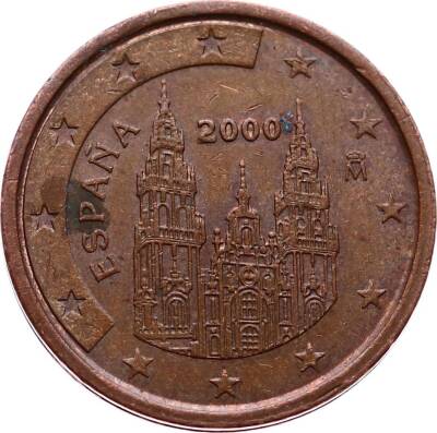 İspanya 2 Euro Cent 2000 ÇT YMP5154 - 2