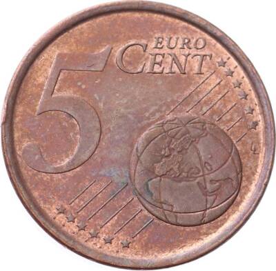 İspanya 5 Euro Cent 1999 ÇT *Santiago De Compostela Katedrali* YMP8490 - 1