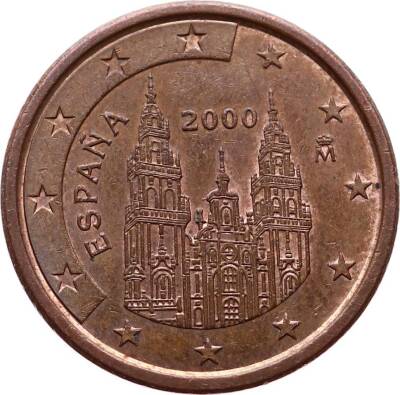 İspanya 5 Euro Cent 2000 ÇÇT YMP5130 - 2