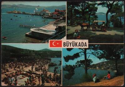 İstanbul Büyükada Kartpostal KRT3745 - 1