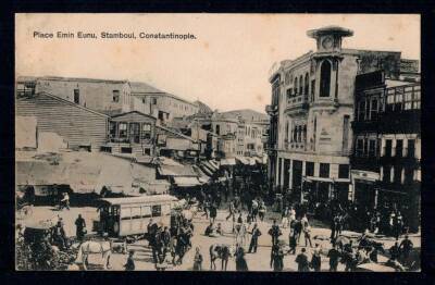 İstanbul Eminönü Genel Görünüm Eski Kartpostal KRT6434 - 1