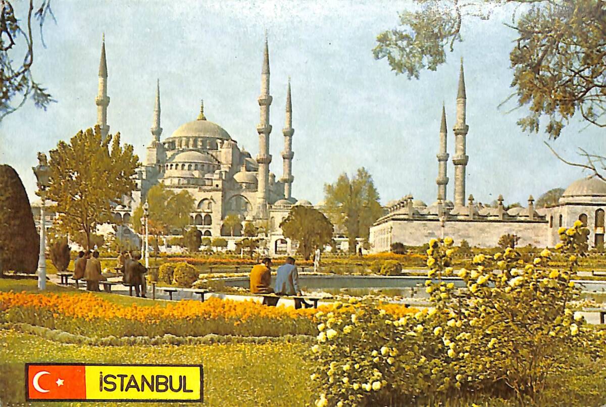 İstanbul Kartpostal (Küçük Boy) KRT23370 - 1