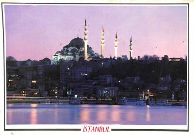 İstanbul Süleymaniye Camii Kartpostal KRT15959 - 1