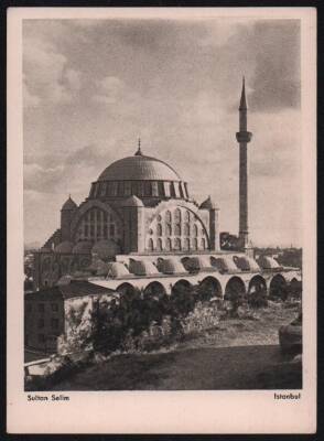 İstanbul Sultan Selim Camii Kartpostal KRT6234 - 1