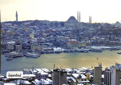 İstanbul Temalı Kartpostal KRT15786 - 1