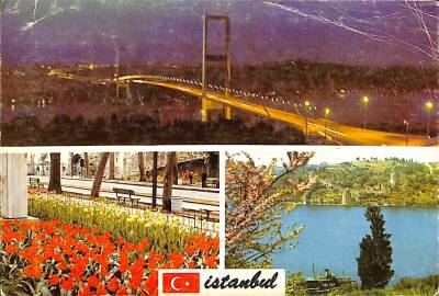 İstanbul Temalı Kartpostal KRT3788 - 1