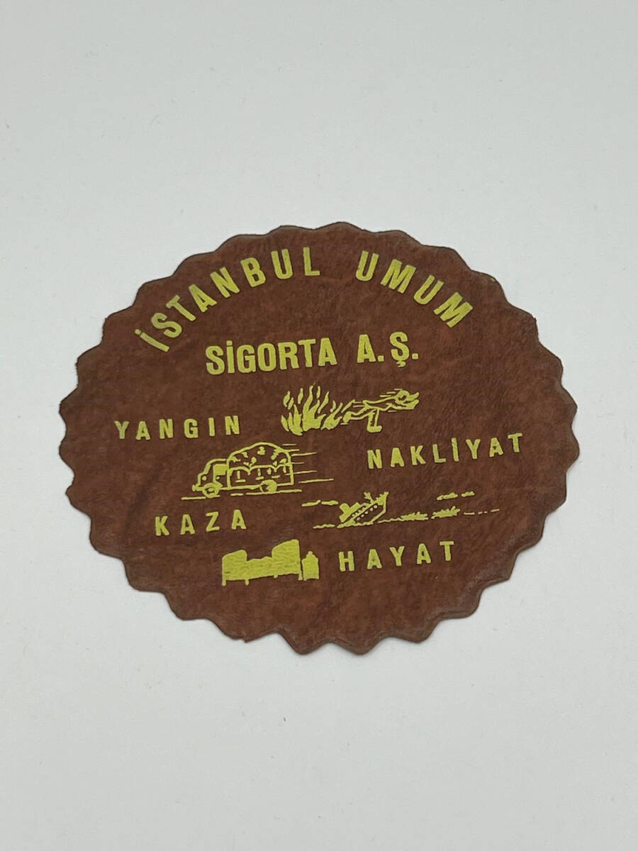 İstanbul Umum Sigorta A.Ş. Naylon Çay Tabağı Altı AOB4293 - 1