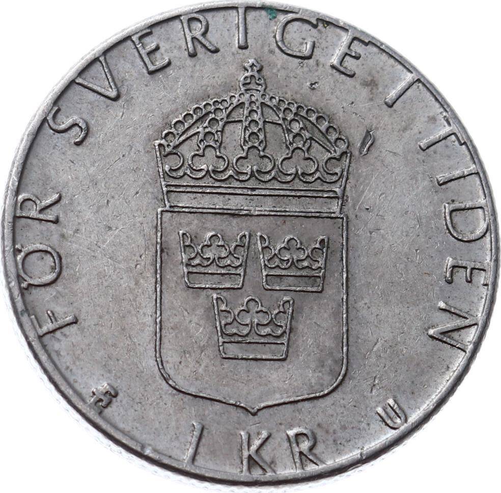 İsveç 1 Krona 1978 ÇÇT *Carl XVI Gustaf* YMP7491 - 1