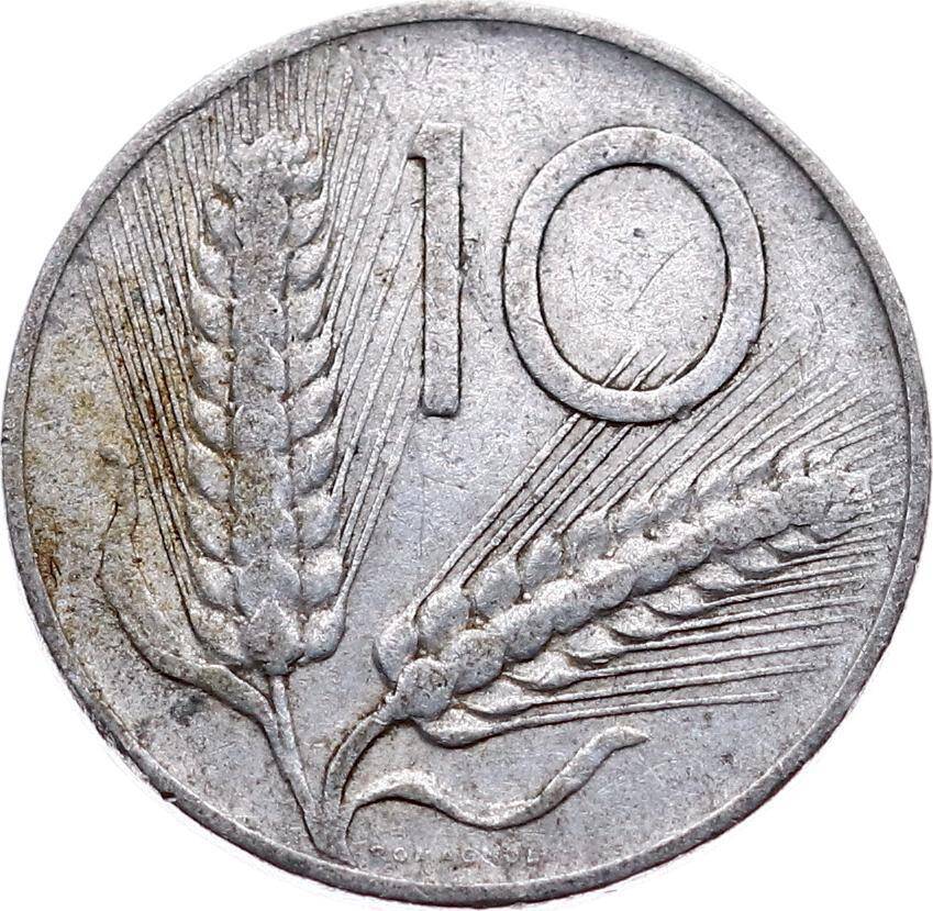 İtalya 10 Lire 1951 Temiz+ YMP6610 - 1