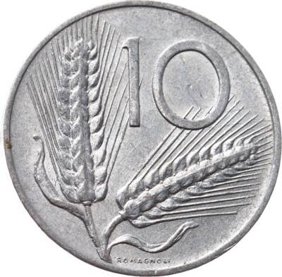 İtalya 10 Lire 1955 ÇÇT YMP8693 - 1