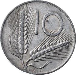 İtalya 10 Lire 1955 Temiz+ YMP7316 - 1