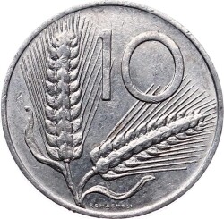 İtalya 10 Lire 1981 ÇÇT YMP6551 - 1