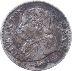 İtalya 10 Soldi 1868 ÇÇT *Pio IX* YMP10179 - 1