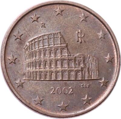 İtalya 5 Euro Cent 2002 ÇÇT *Kolezyum* YMP8622 - 2