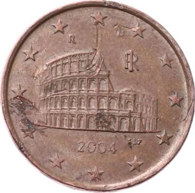 İtalya 5 Euro Cent 2004 ÇÇT *Kolezyum* YMP8620 - 2