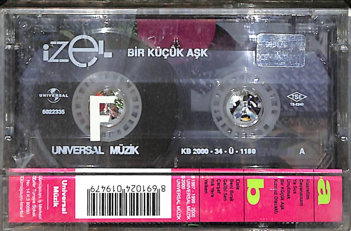 İzel - Bir Küçük Aşk Kaset (Sıfır) KST27495 - 2