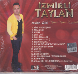 İzmirli Taylan - Aslan Gibi Yine Yine Keşanlı (Sıfır Ürün) CD Müzik CD1367 - 2